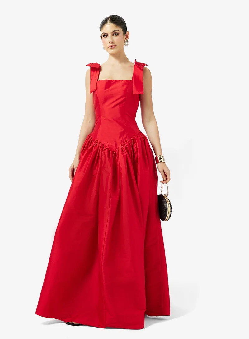 Namshi x  A-line Ball Gown With Princess Cut Waist for Women | Best Price UAE